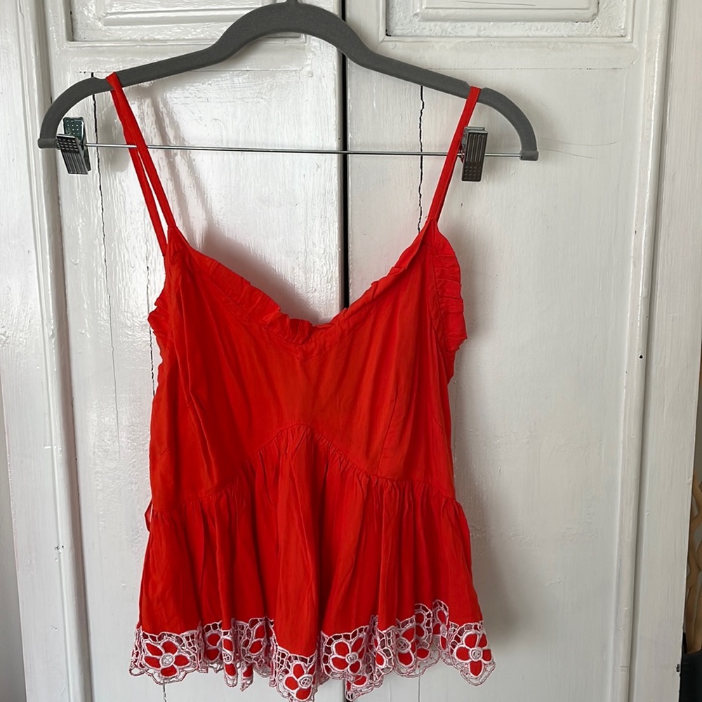 Cleobella red summer tank